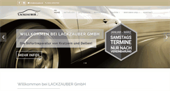Desktop Screenshot of lackzauber.de